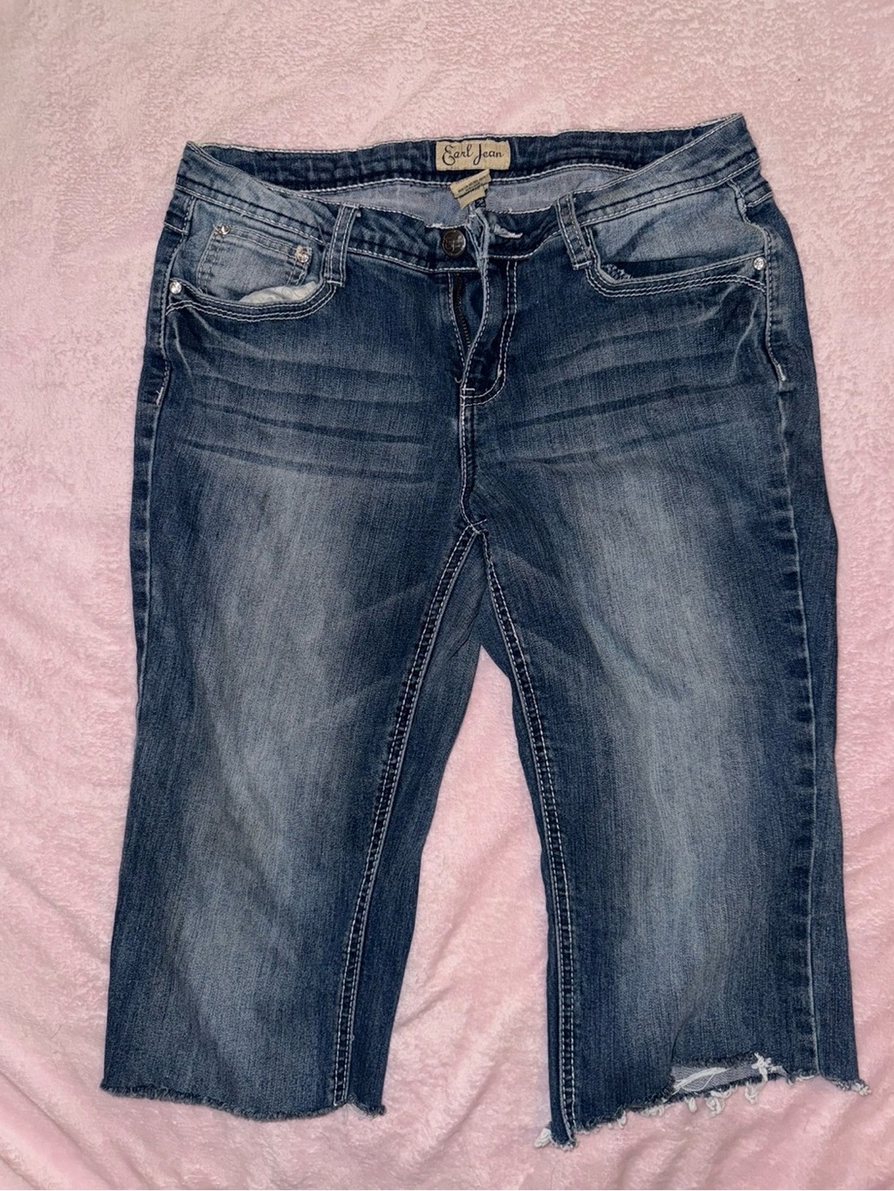 65 🦋Earl Jean Y2K Denim Capris / Cropped Jeans🦋✨